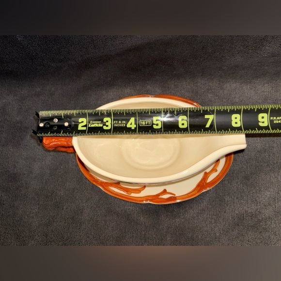 Franciscan Vintage Apple Print Gravy Boat Made In USA - Picture 3 of 7